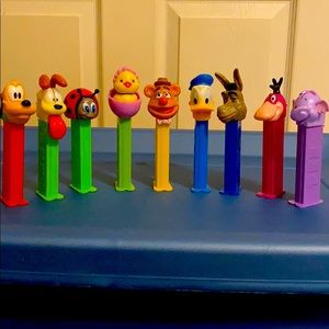 Various Character PEZ Dispensers